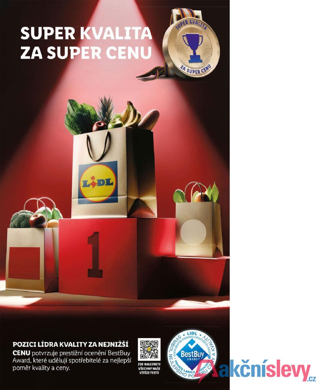 SUPER KVALITA SUPER KVALITA ZA SUPER CENU ZA LIDL 1 POZICI LÍDRA KVALITY ZA NEJNIŽŠÍ CENU potvrzuje prestižní ocenění BestBuy Award, které udělují spotřebitelé za nejlepší poměr kvality a ceny. ZDE NALEZNETE VŠECHNY NAŠE VÍTĚZE TESTŮ www.BESTB LIDL UYAWARD.ORG/ BestBuy AWARD® LABELS LEPSIHO M2024/2025 F97 AH SUPER CENU